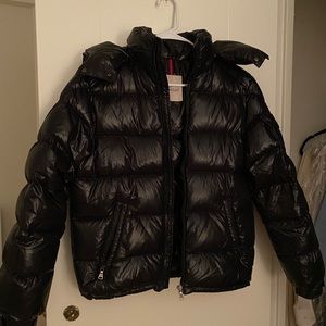Moncler Maya Black Down Puffer Jacket